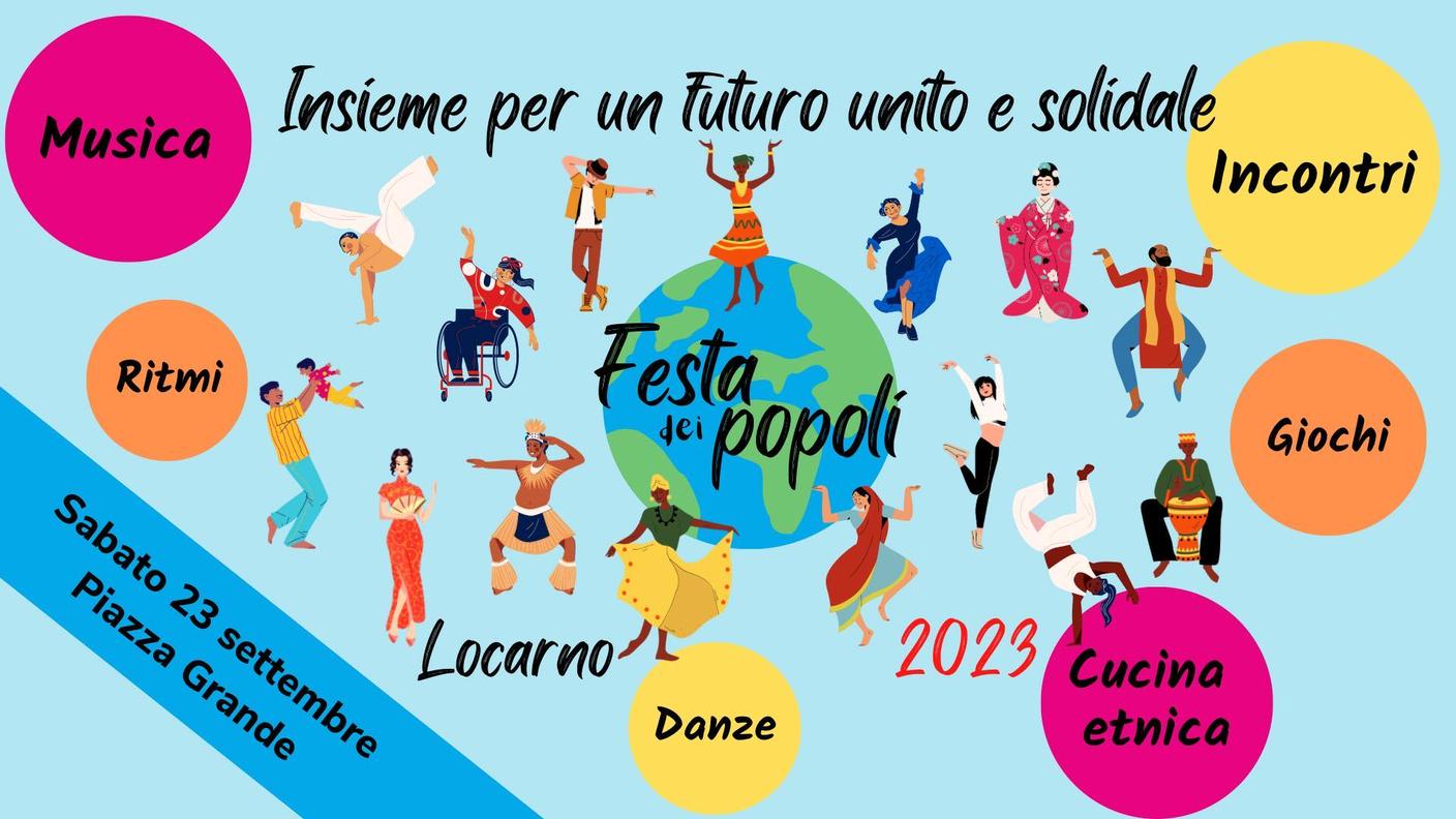 La locandina della Festa dei popoli 2025