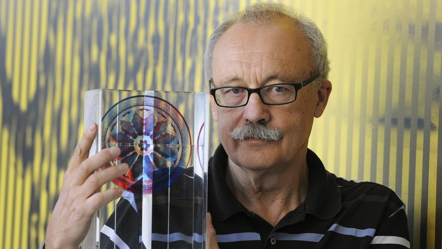Villi Hermann in un'immagine scattata a Locarno nel 2011
