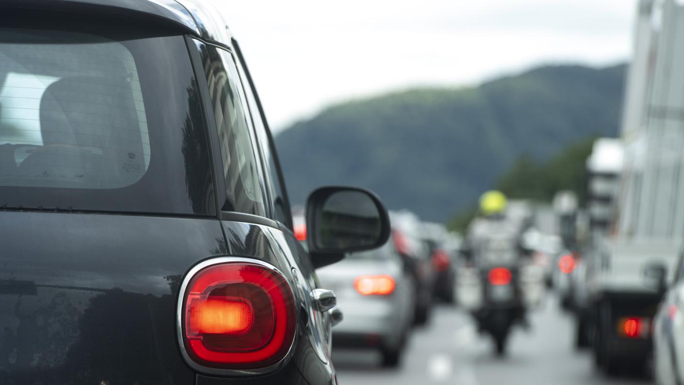 Gli spostamenti in auto in Ticino sono diminuiti del 18%
