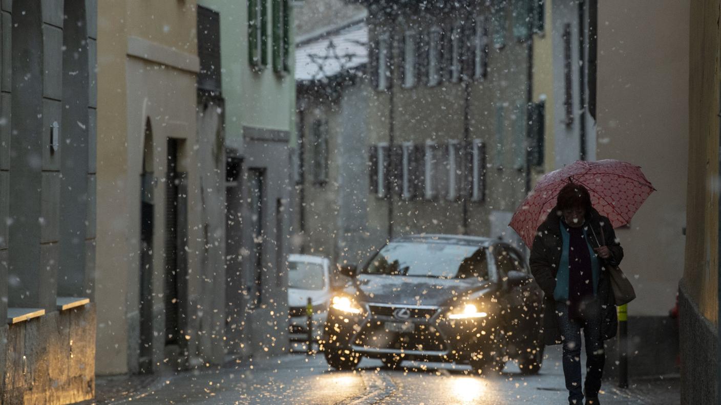 Attesi fino a 20 centimetri in pianura