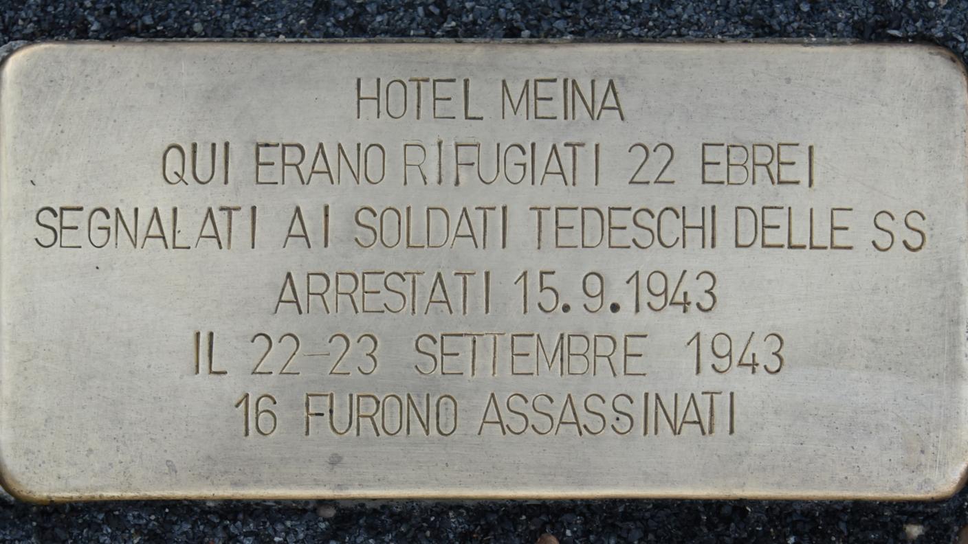 Targhetta commemorativa