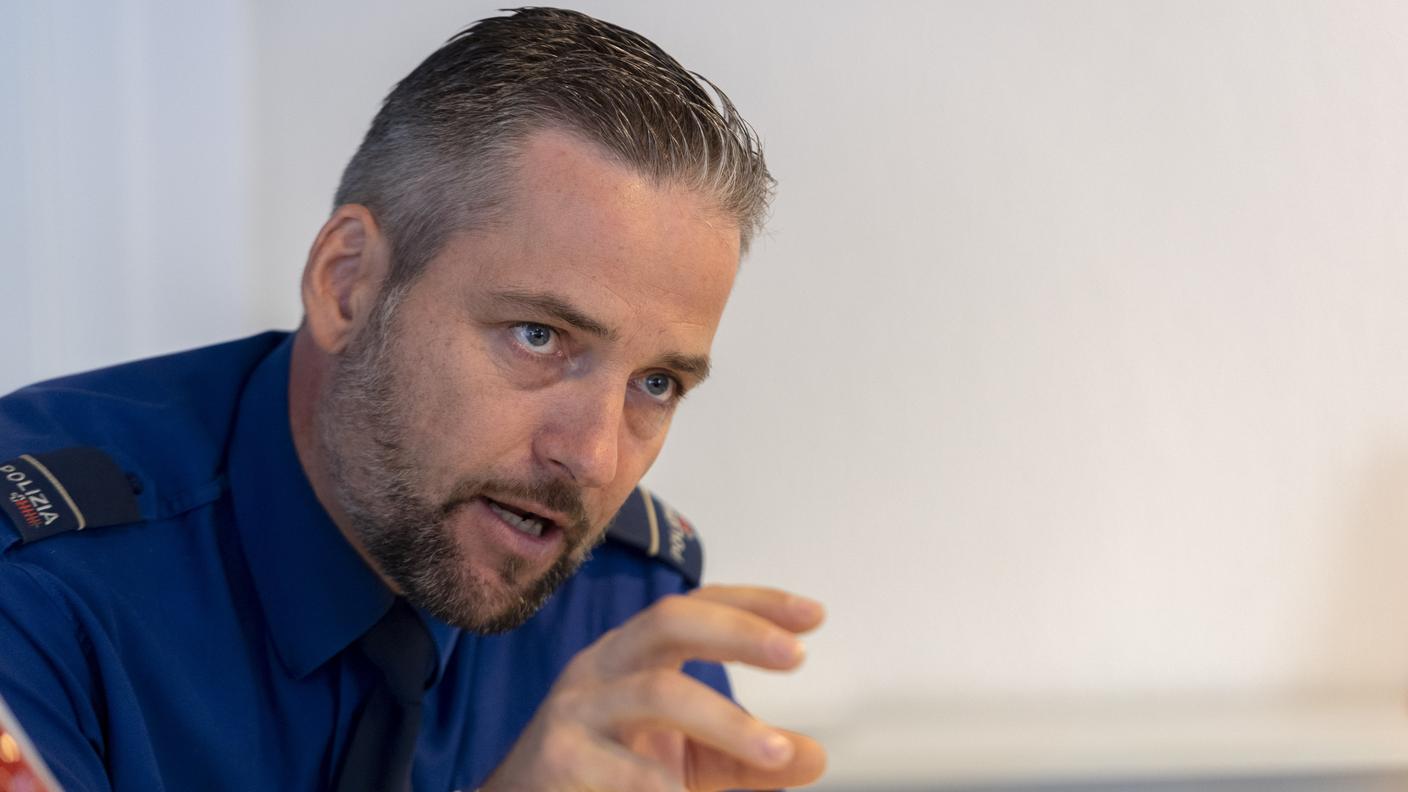 Il comandante della regione Mesolcina William Kloter