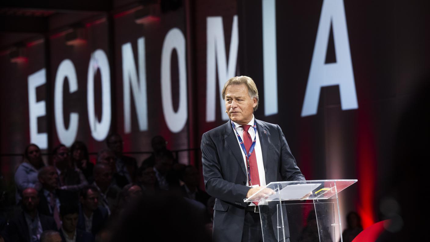 Andrea Gehri, presidente della Camera di commercio