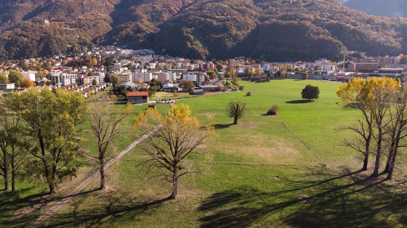 Un'area verde di oltre 200'000 metri quadrati