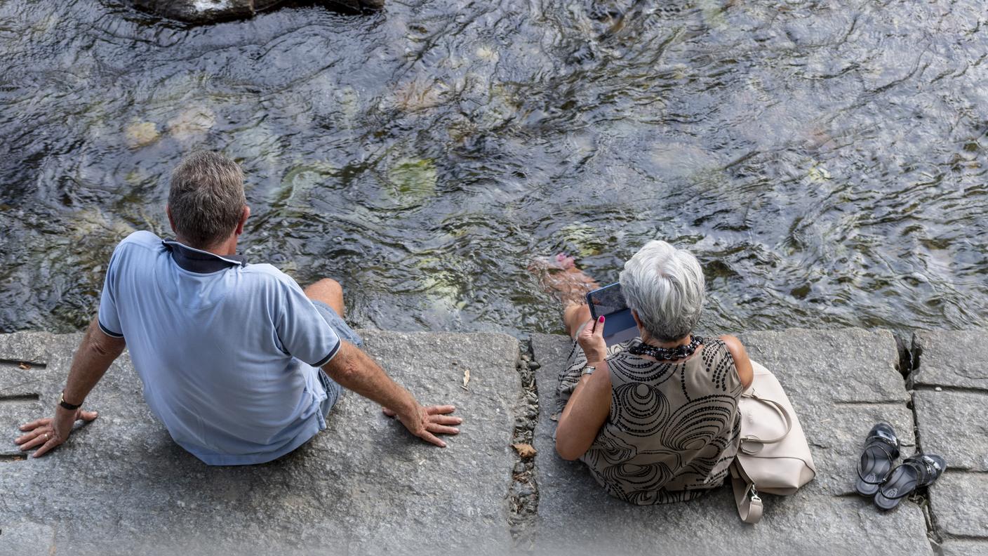 Dall'estate del 2003 in Ticino esiste un rischio accresciuto di periodi di canicola