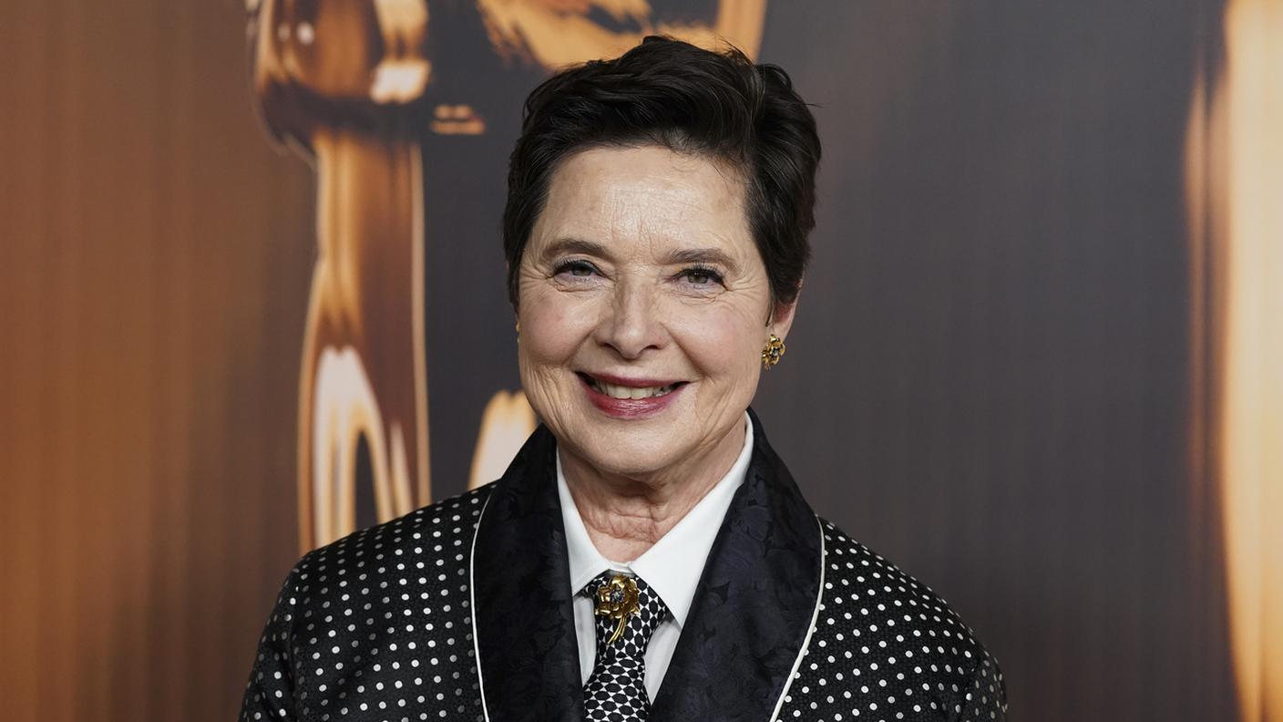 Isabella Rossellini in una fotografia del 2025