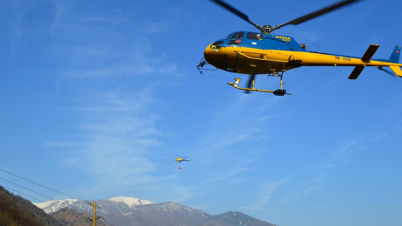 Elicotteri in azione