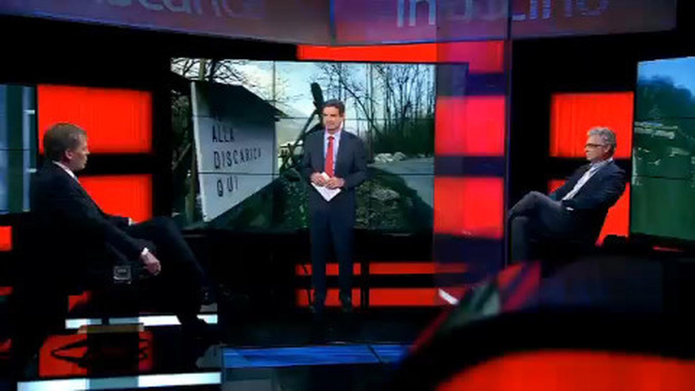 Claudio Zali mentre a Falò anticipa la decisione del Dipartimento del territorio
