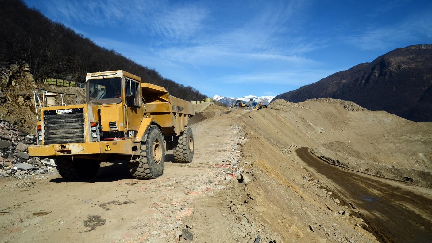 La discarica di inerti a Mezzovico
