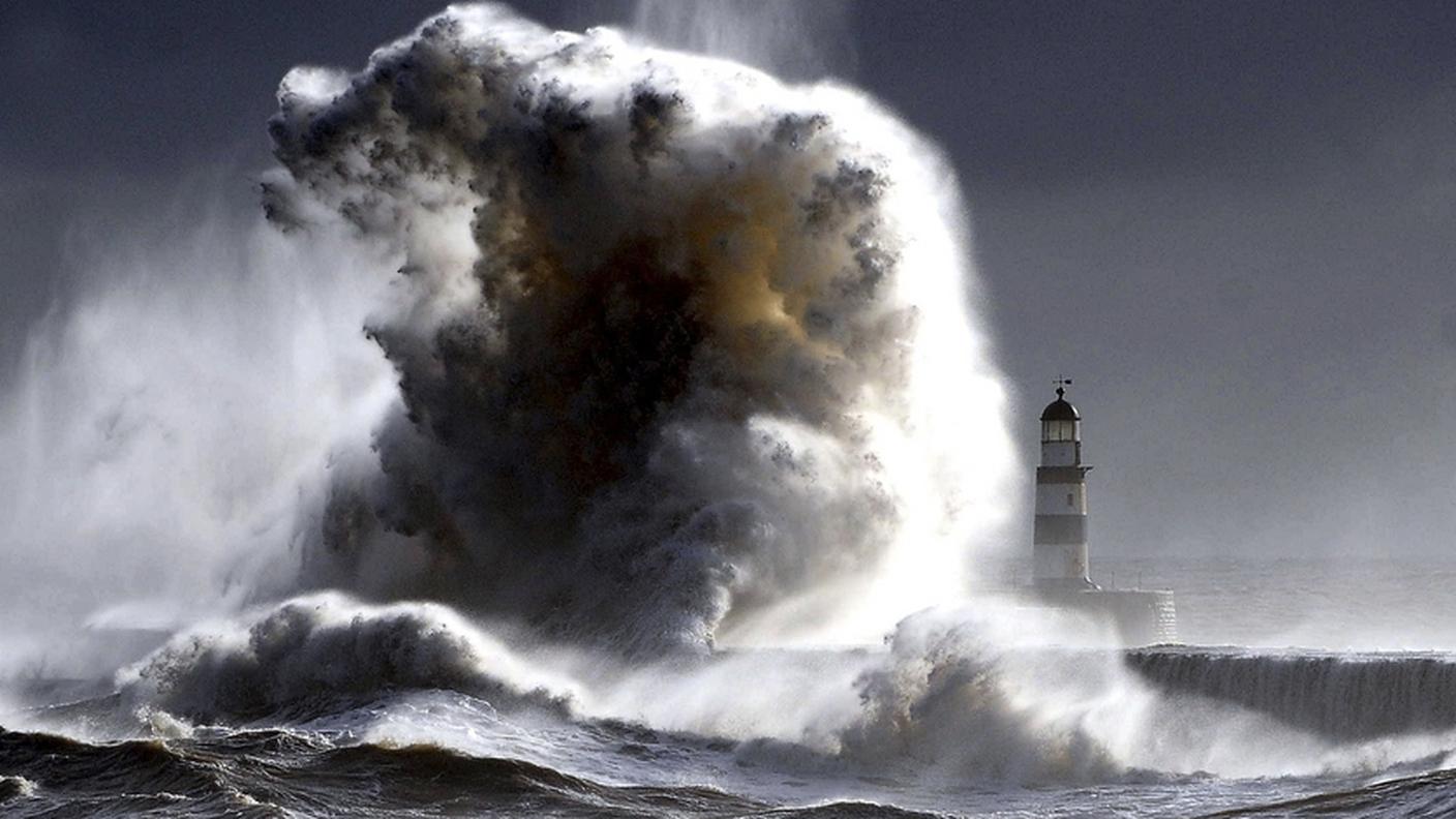 Un'onda dal potenziale devastante.