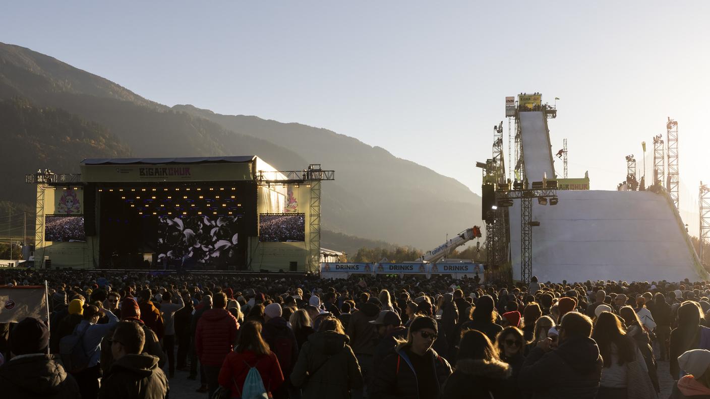 La prima edizione del Big Air Chur lo scorso ottobre ha attirato decine di migliaia di persone nella capitale grigionese