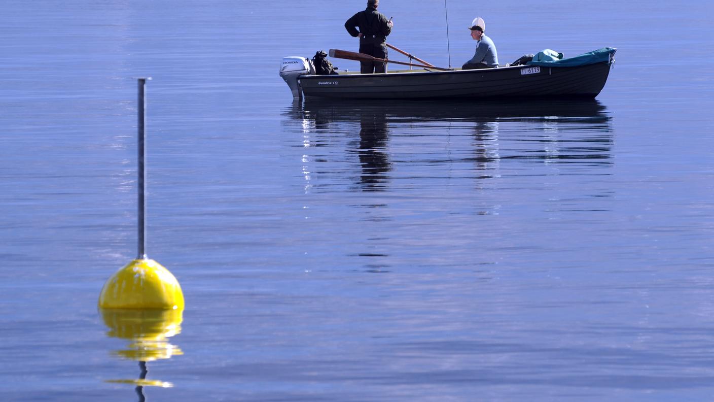 Pescatori sul lago