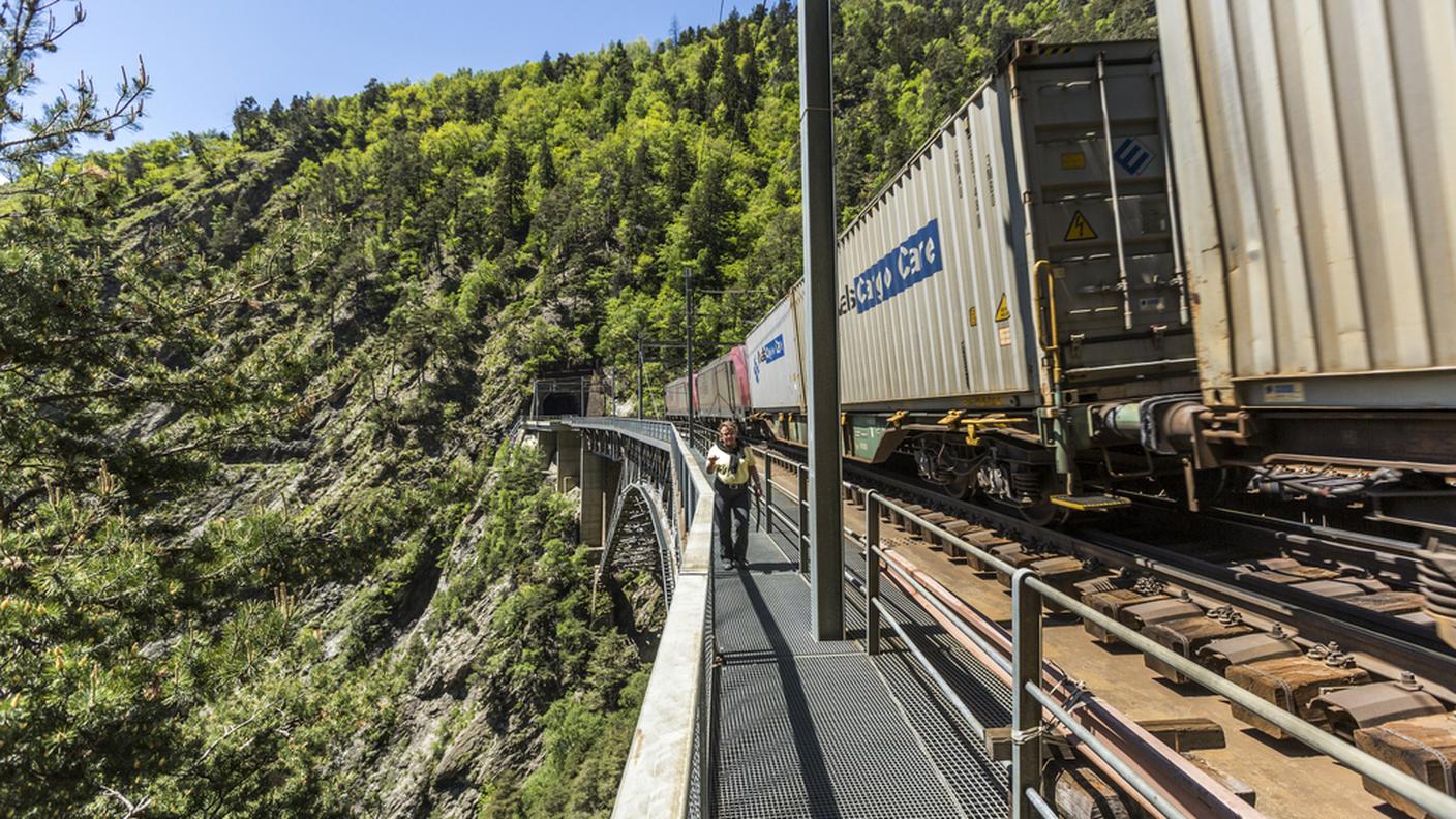 Il trasporto di merci su rotaia è ritenuto meno rischioso