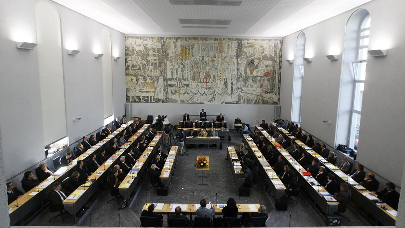 Il Parlamento del cantone dei Grigioni, a Coira