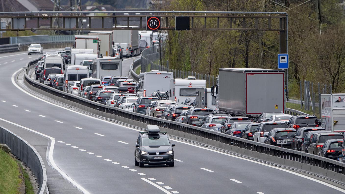 Venerdì al portale nord del San Gottardo