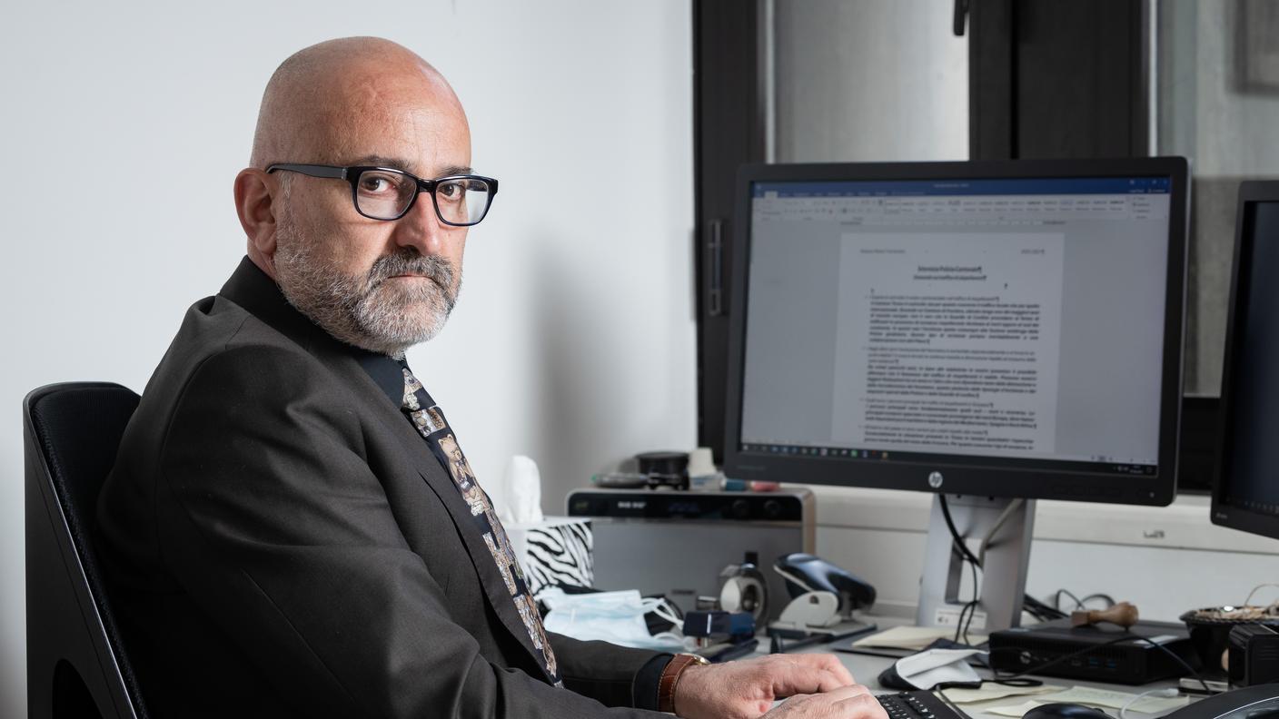 Il commissario capo Paolo Lopa, responsabile della sezione antidroga della polizia cantonale ticinese