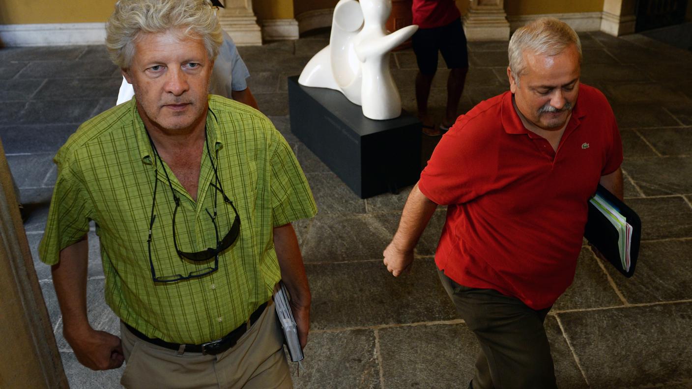 Antonio Pisoni  con Paolo Camillo Minotti