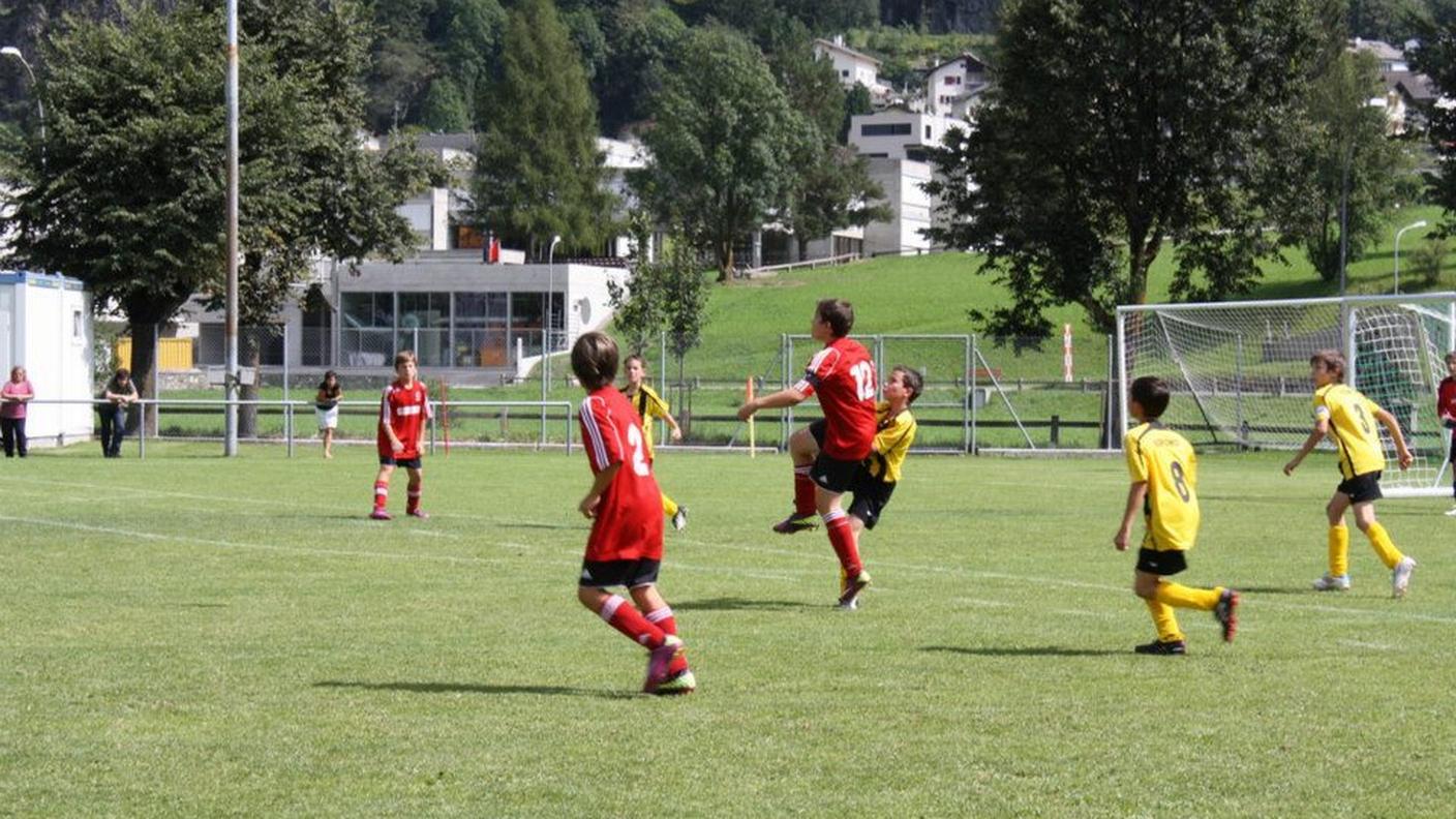 Valposchiavo calcio, atleti del settore giovanile