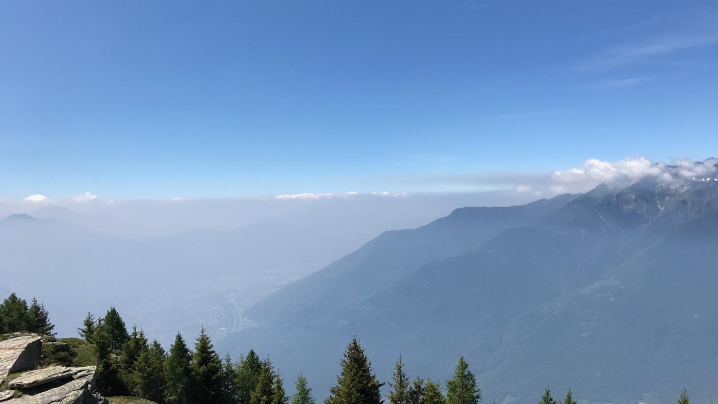 Lo smog estivo si forma in situazioni di alta pressione e assenza di vento