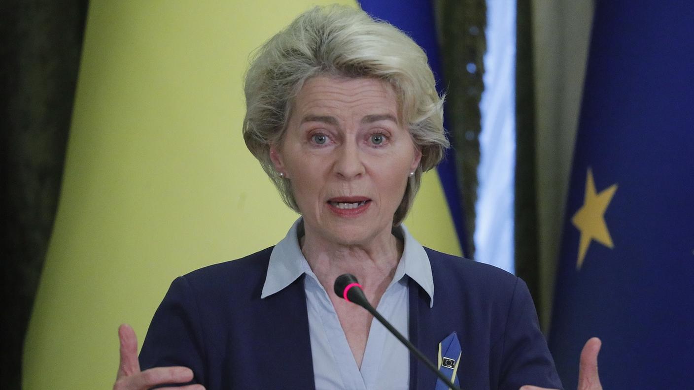Vpon der Leyen dovrebbe presentare un progetto per la ricostruzione dell'Ucraina