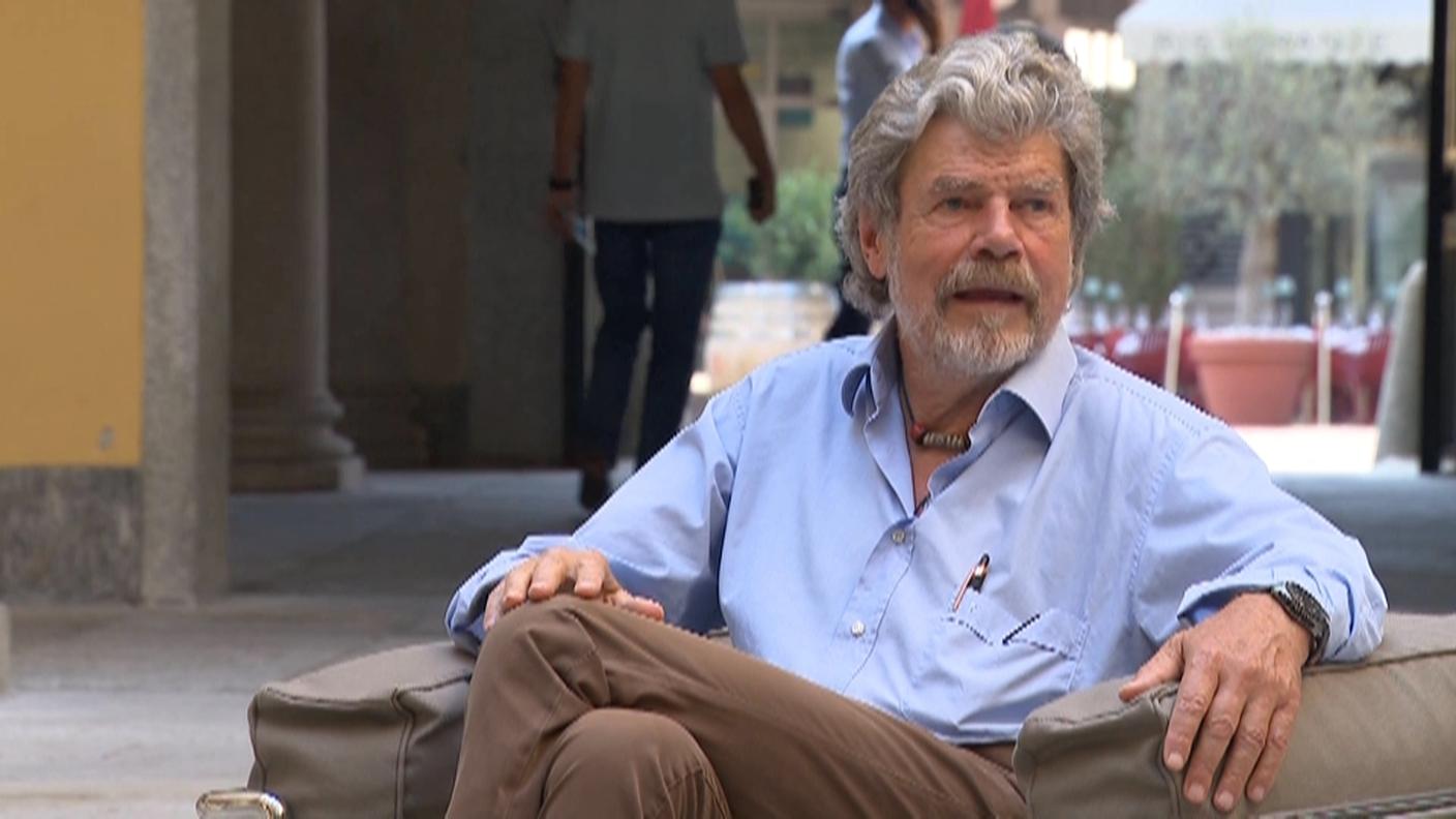 Reinhold Messner a Lugano