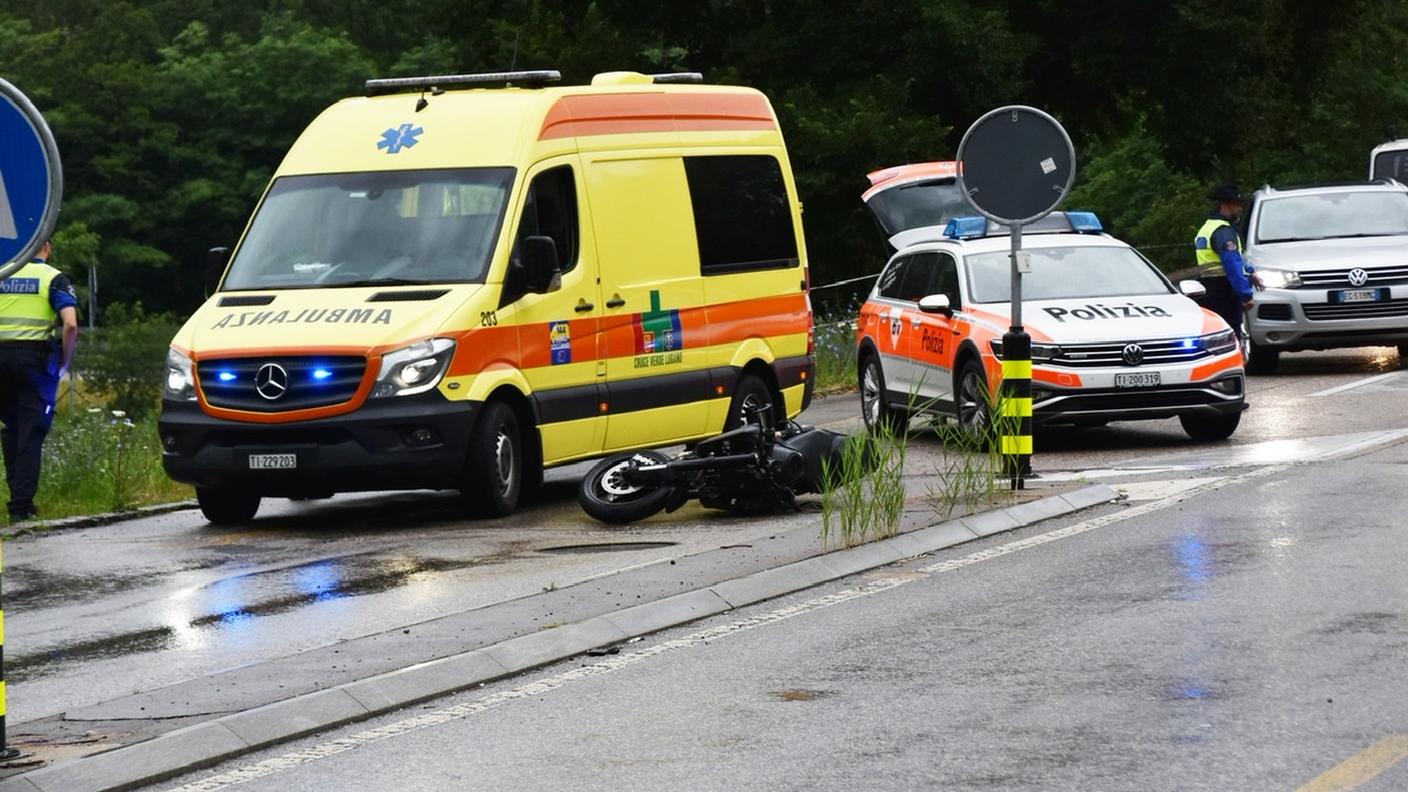 Incidente nella zona dello svincolo autostradale