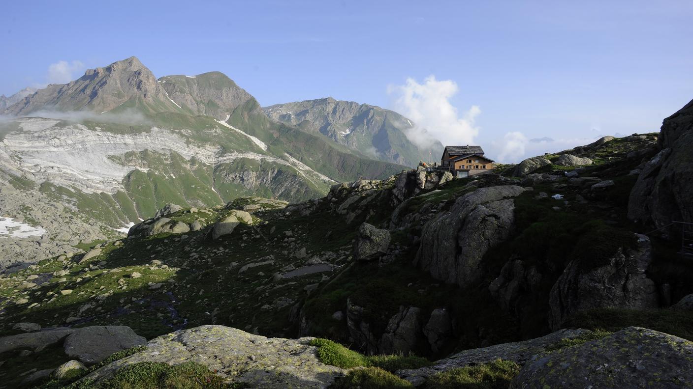 La capanna Leìt in una foto d'archvio