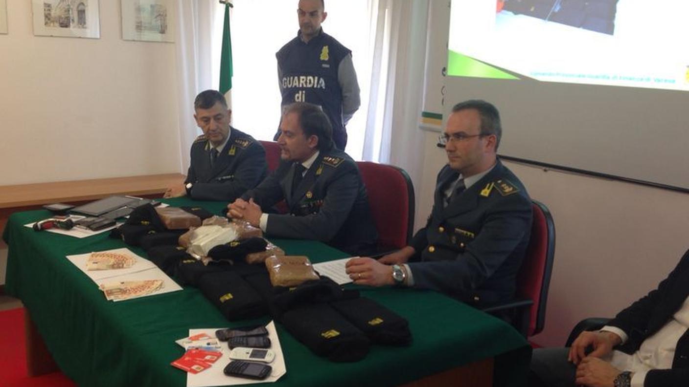 La conferenza stampa della Guardia di finanza