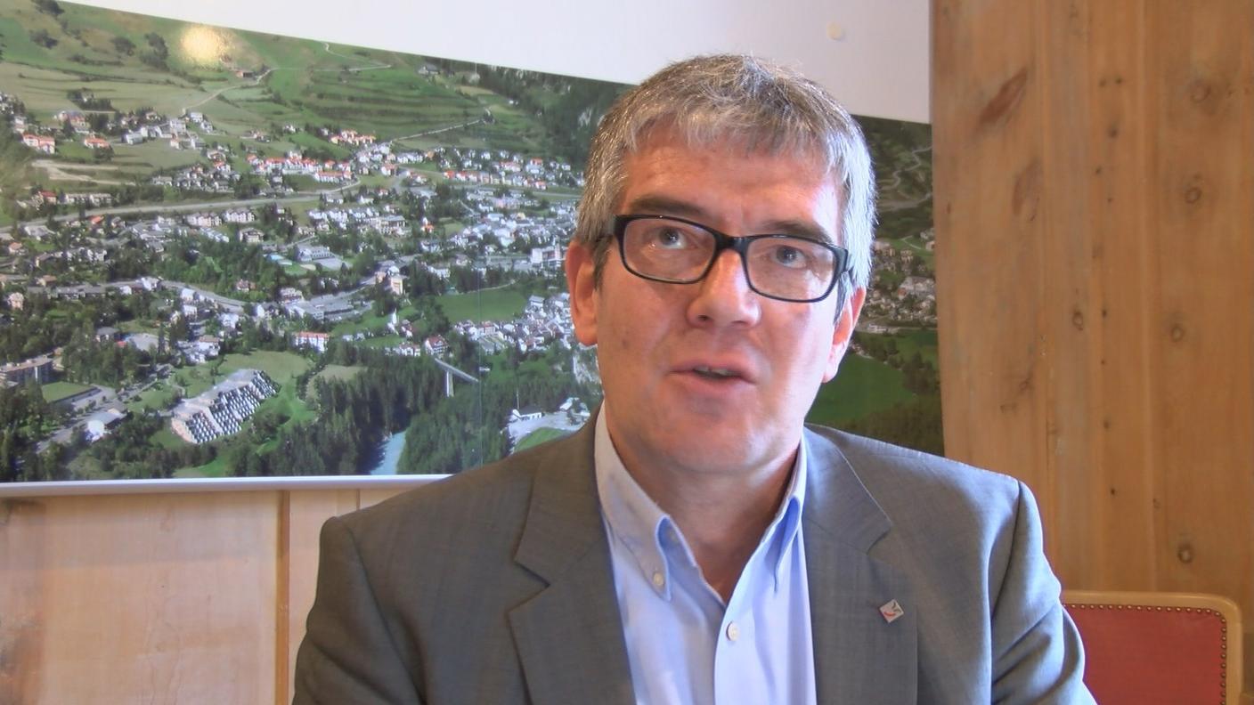 Jon Domenic Parolini, sindaco di Scuol
