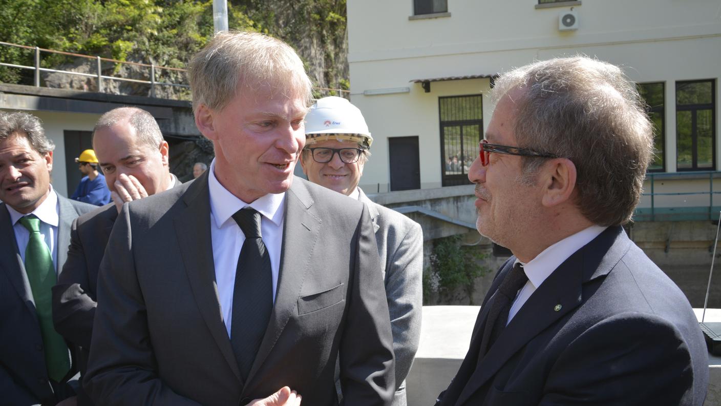 Zali e Maroni a colloquio questa mattina