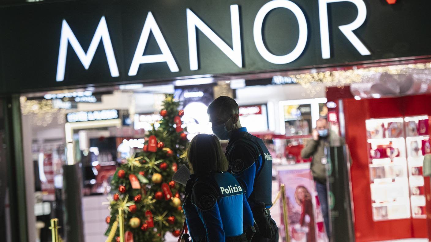 L'attacco è stato compiuto nel grande magazzino luganese il 24 novembre 2020