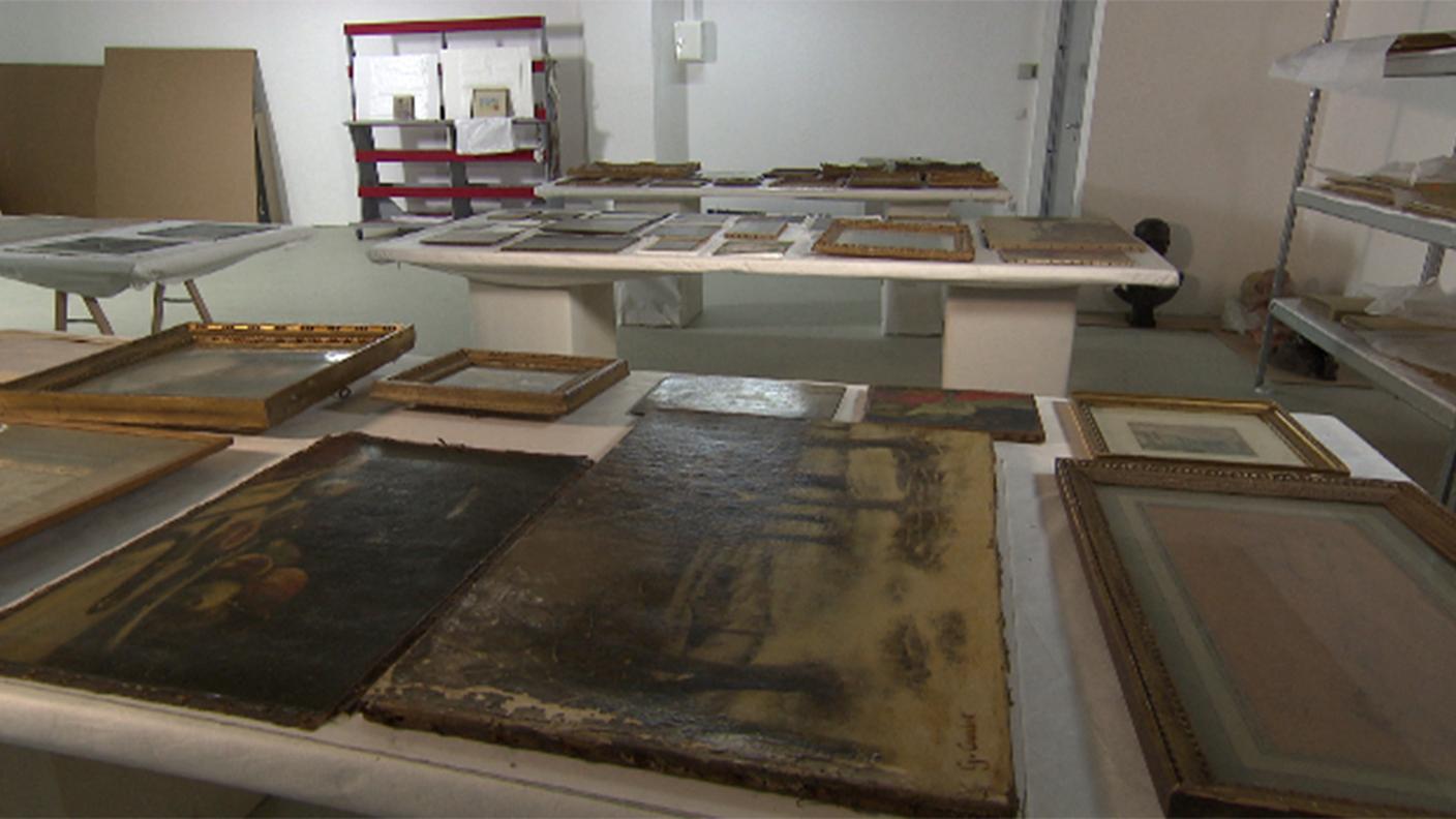 Alcune delle tele parte della colezione di Gurlitt