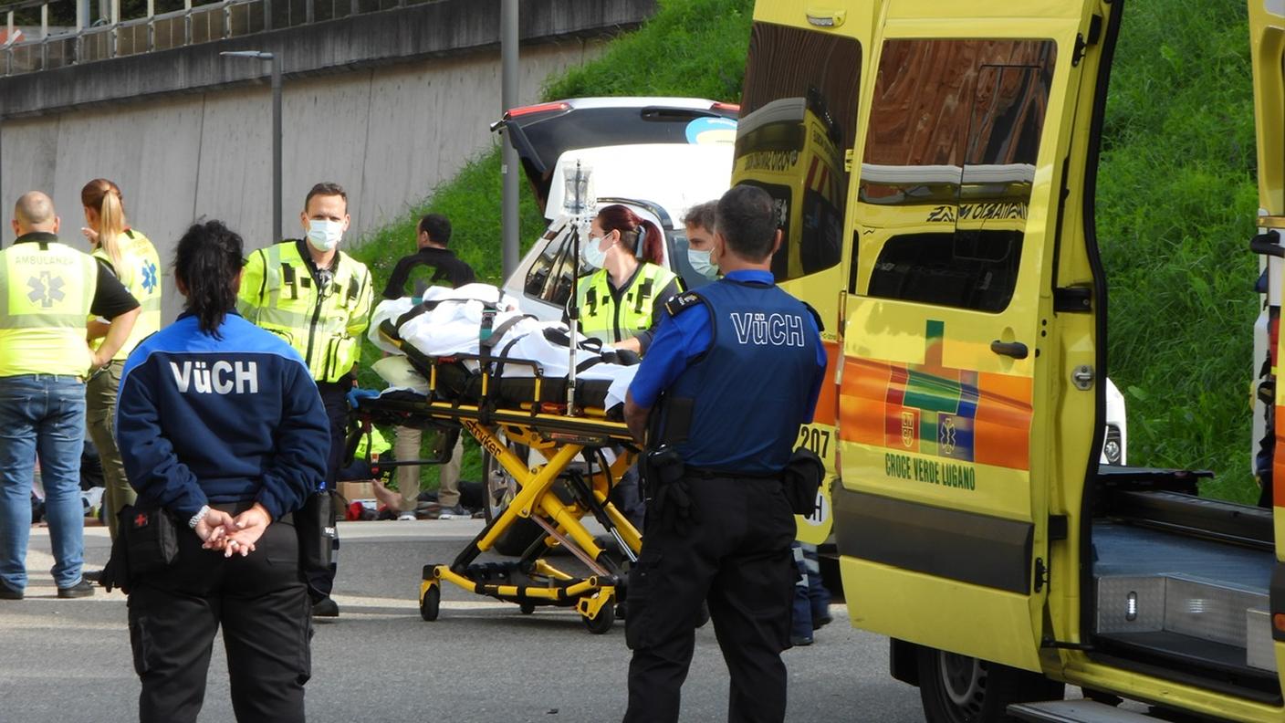 Sabato mattina è arrivata l'ambulanza