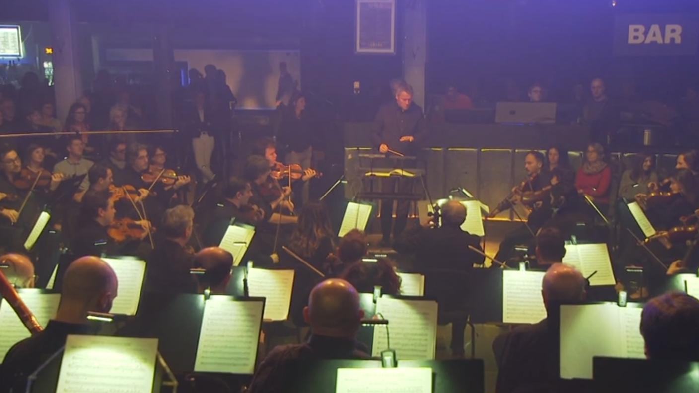 Il concerto dell'OSI nell'arena della discoteca Vanilla