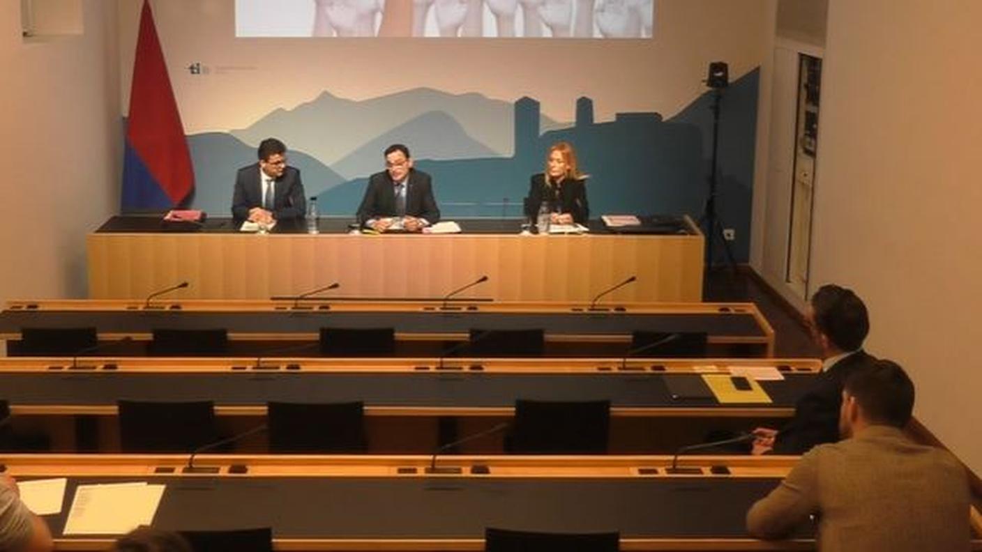 La conferenza stampa di giovedì a Bellinzona