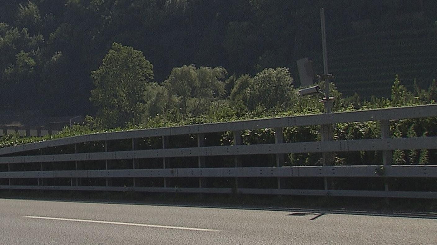 Il nuovo impianto radar sull'A2
