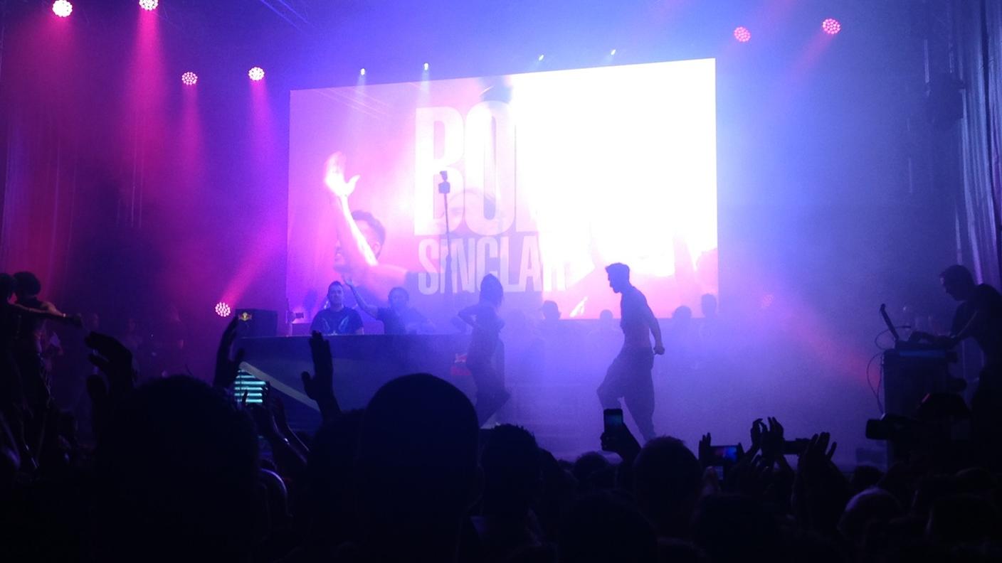 Bob Sinclair sul palco