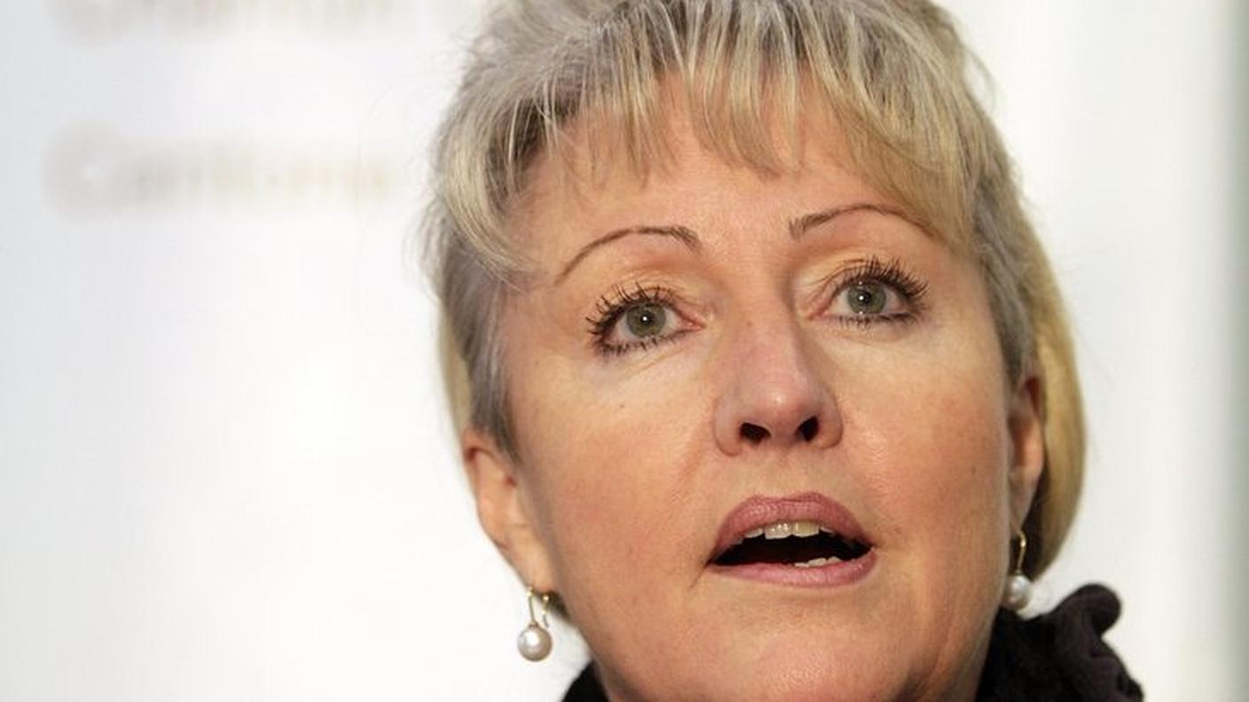 La ministra retica Barbara Janom Steiner