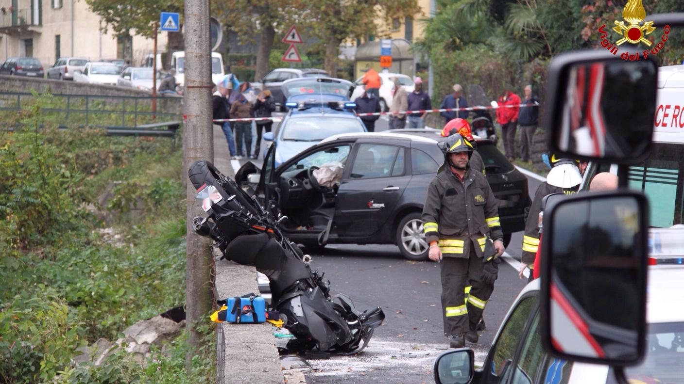 Il luogo dell'incidente