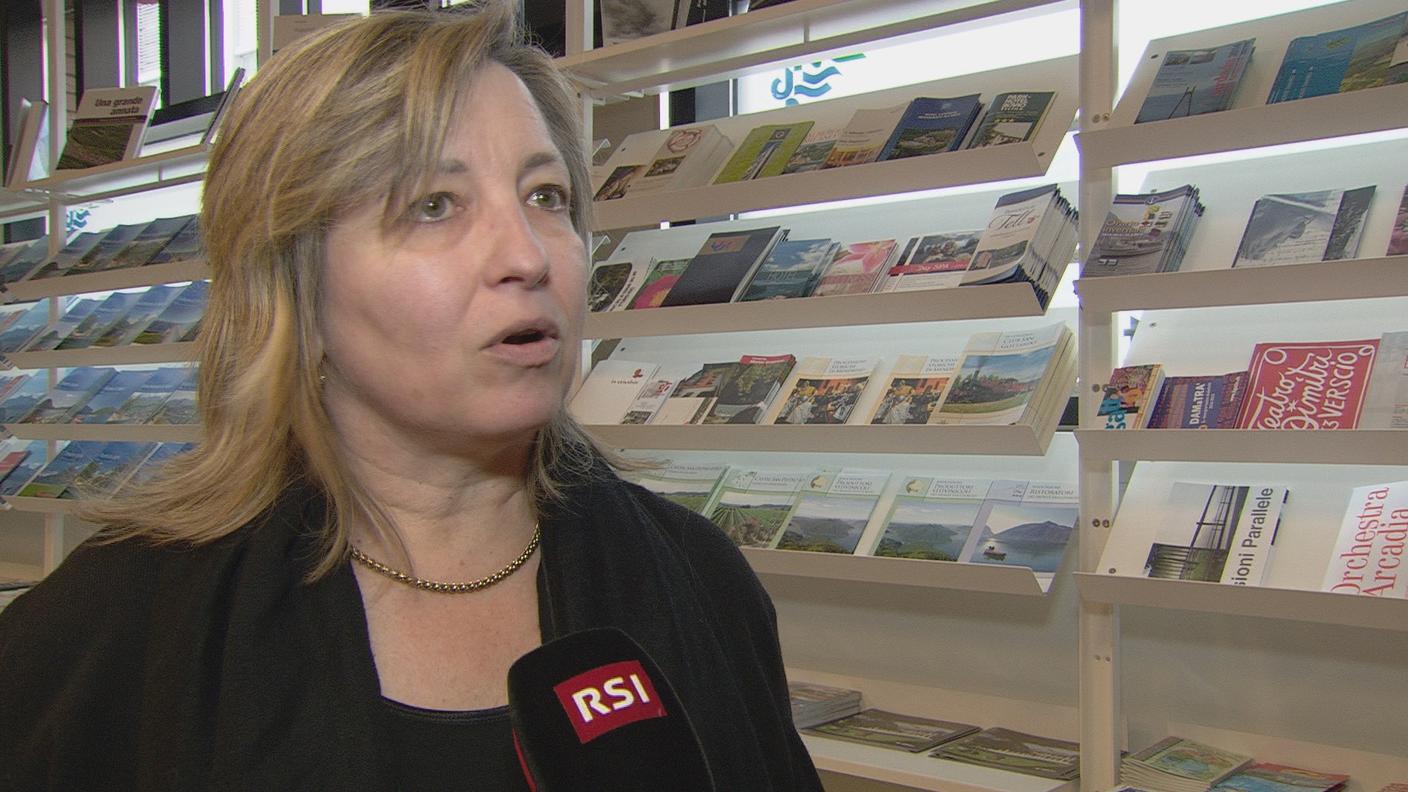 Nadia Lupi intervistata dalla RSI