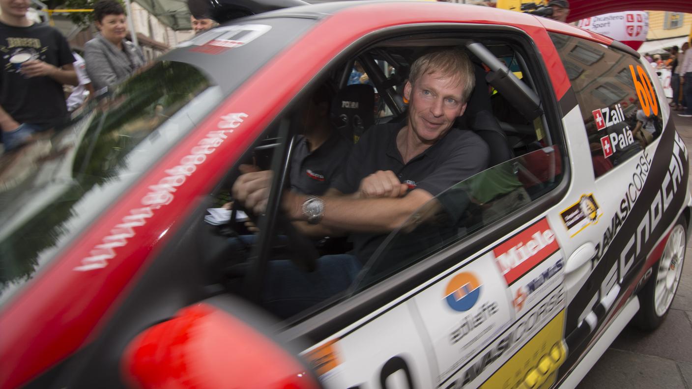 Claudio Zali al volante