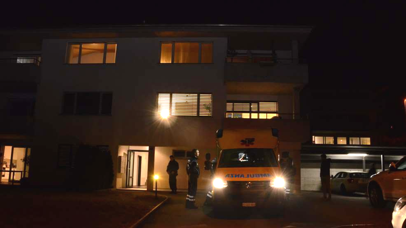 La palazzina in cui è avvenuto l'incidente