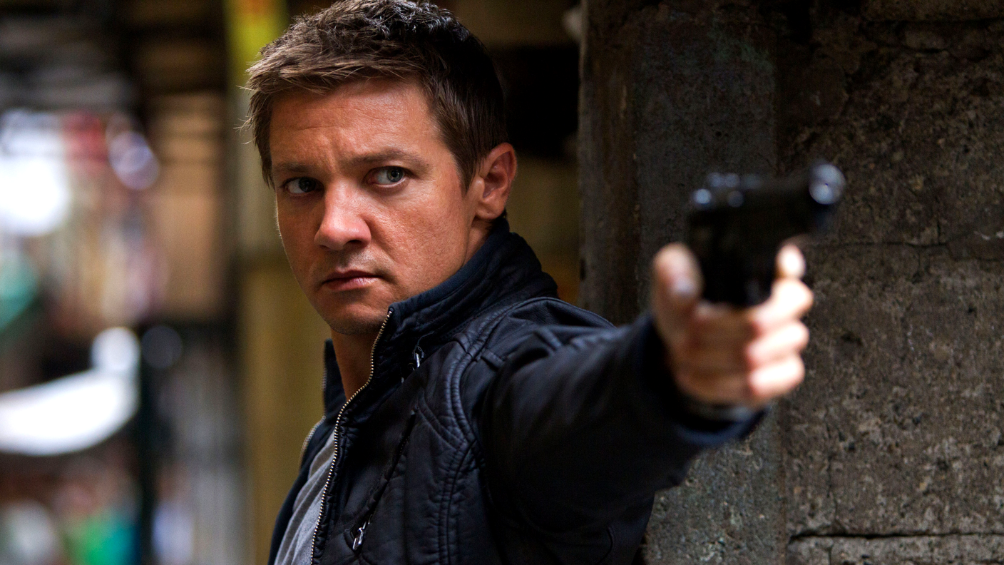 Jeremy Renner in una scena del film