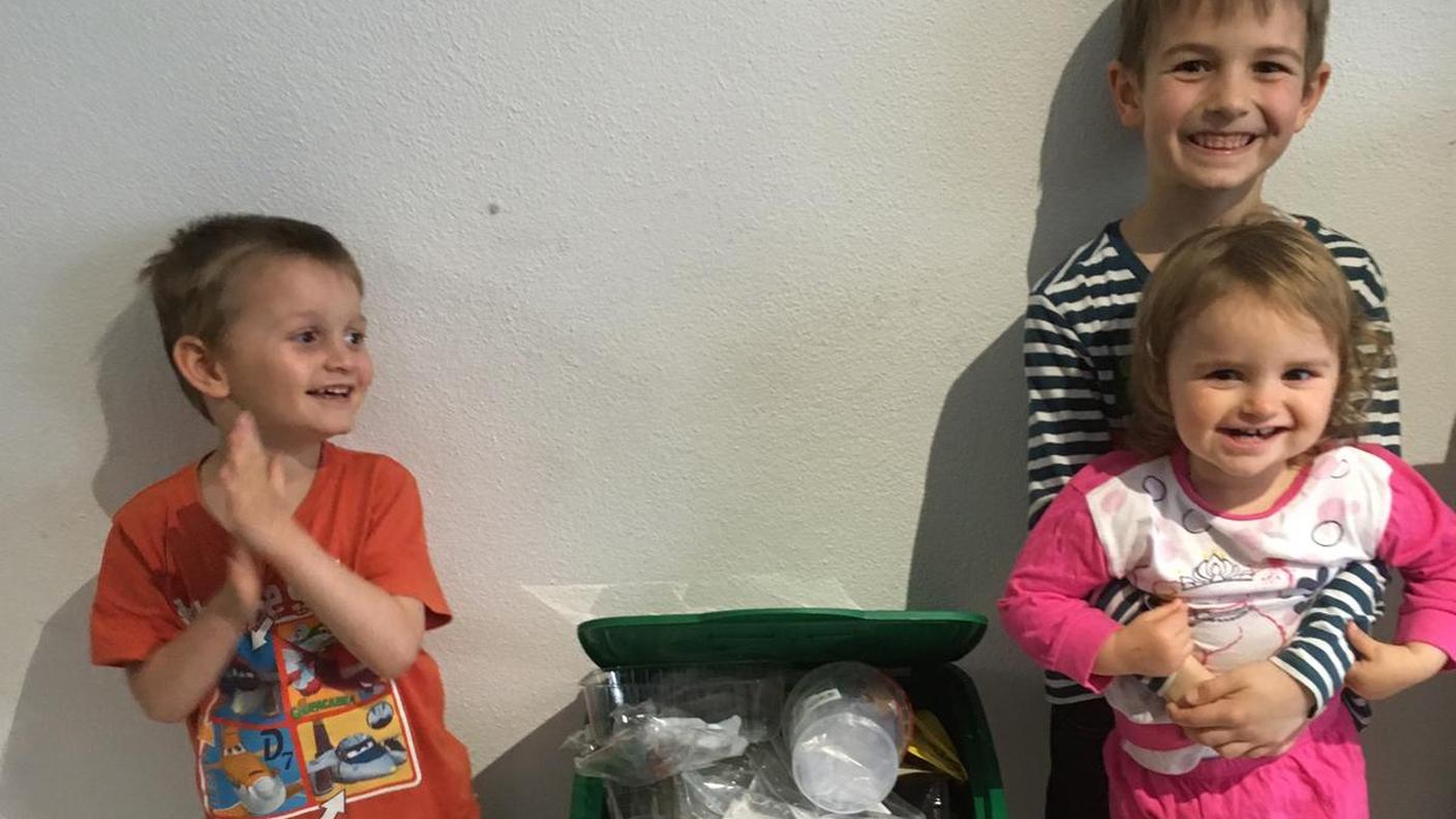 Famiglia Speroni, 3 bimbi
