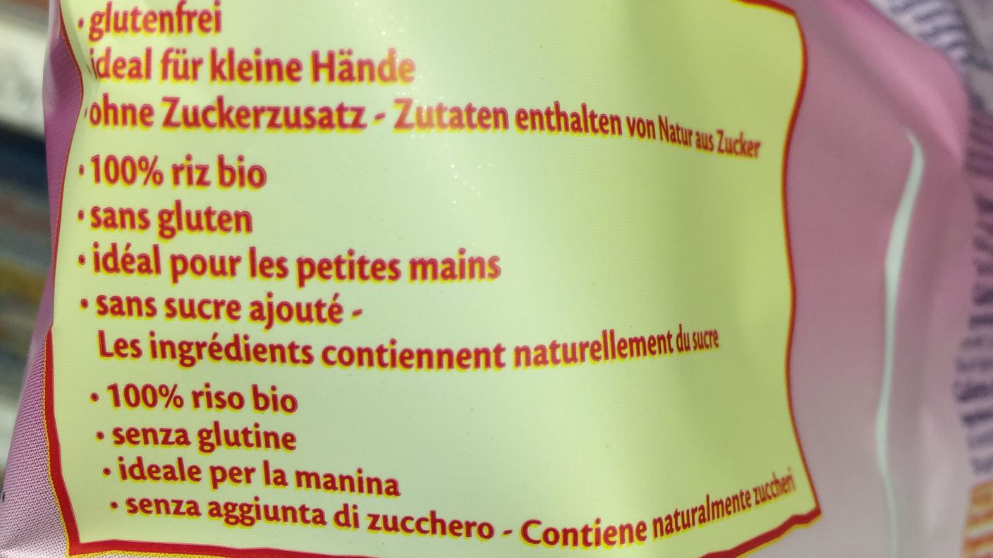 Gallette di riso al mirtillo senza zuccheri aggiunti