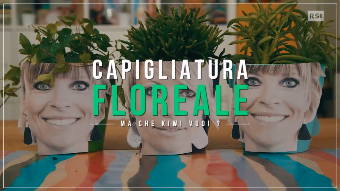 Capigliatura floreale