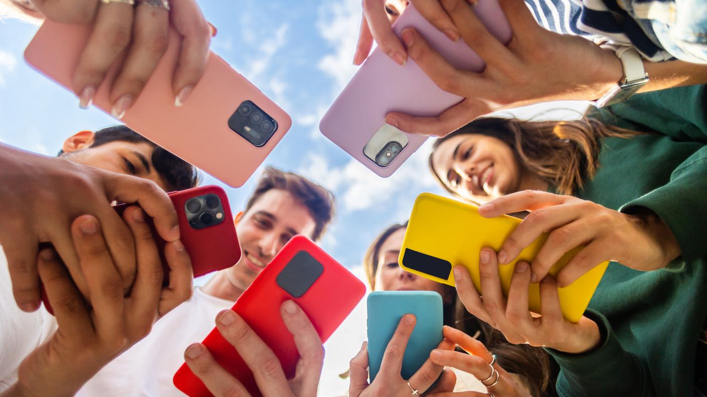 giovani e smartphone