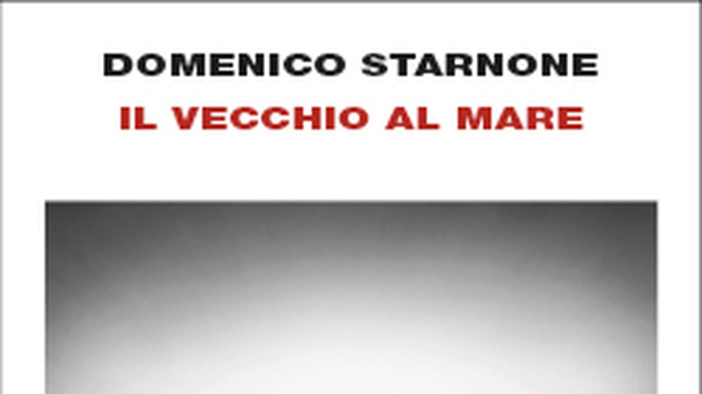 "Il vecchio al mare" di Domenico Starnone, Enaudi, (dettaglio di copertina)