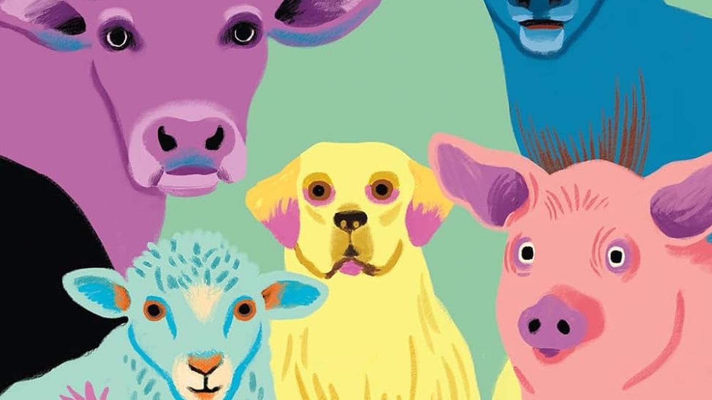 "Considera gli animali" di Simone Pollo, Laterza (dettaglio di copertina)