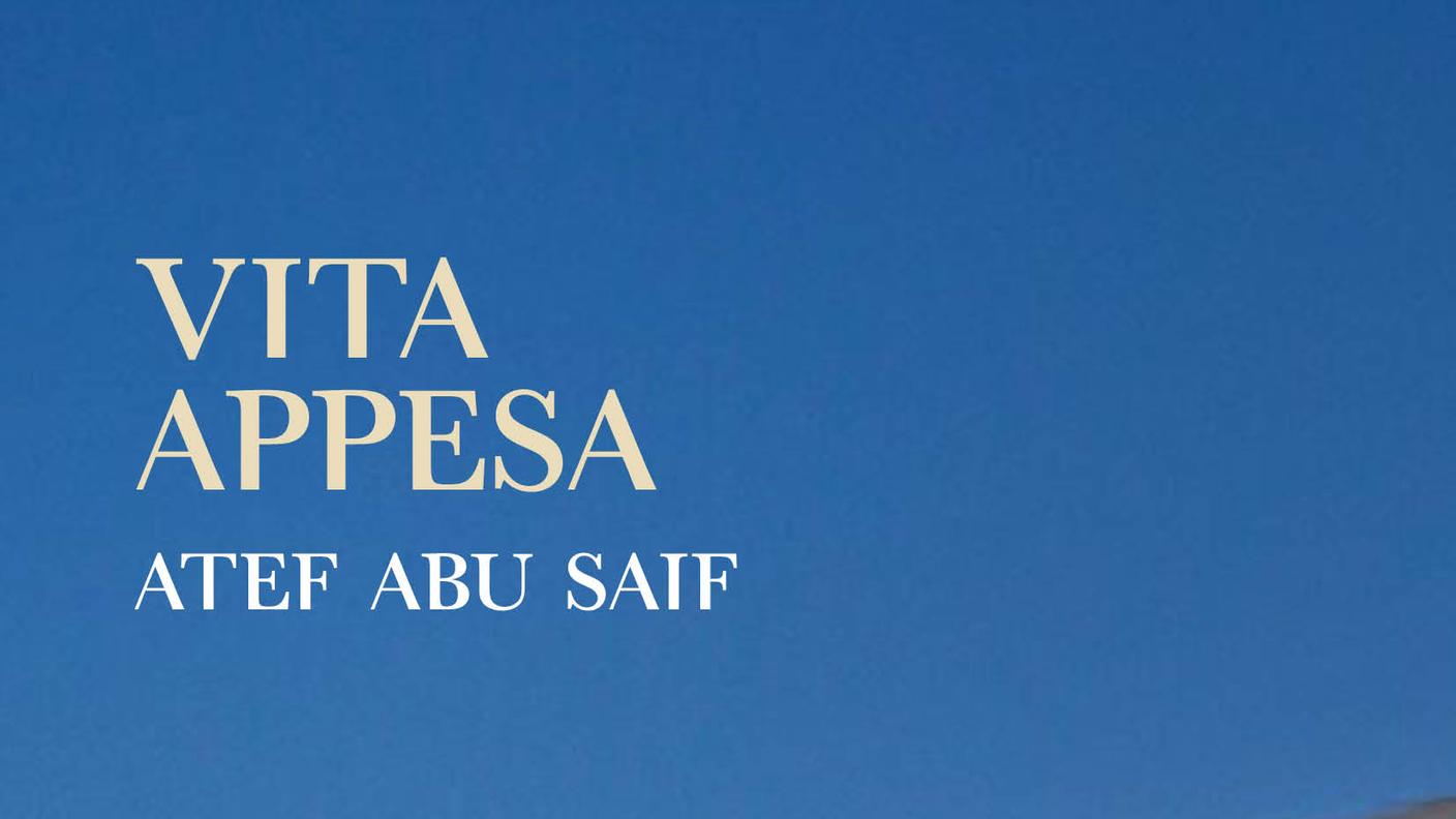"Vita appesa" di Atef Abu Saif, Polidoro (dettaglio di copertina)